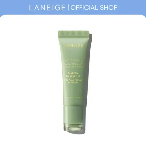 Laneige Bubble Tea Lip Glowy Balm Matcha Taro Korean Lipcare