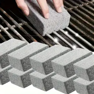 1-10PCS Grill Cleaning Brick Pumice Stone Heat Resistant Outdoor Kitchen Barbecue Rack Cleaner BBQ Tools Accessories Grilling Accessories