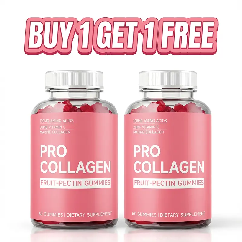 [BUY 1 Get 1]Optimal Efficacy Collagen Essence, 60 Capsules, Made in the USA. Contains essential minerals to support healthy aging and immune system function. - Health Supplement