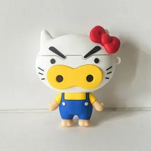 1 piece of butterfly shaped pig shaped earphone protective case, durable silicone earphone case with anti drop function, Apple wireless Bluetooth Audio earphone case, suitable for AirPods 1/2/3/4/pro/pro2/pro3