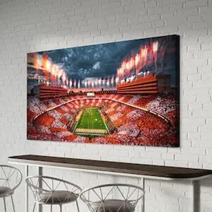 Tennessee Volunteers Football  "Rocky Top Reflections" Neyland Stadium | College | Wall Art | After Darkness Art