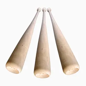 3-Pack Game Ready Wooden Blem Baseball Bats