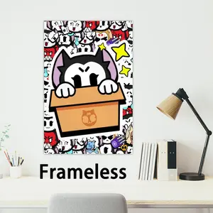 S-Stars Game B-Brawls Poster Modern art 2D poster, suitable for bedroom living room decor. Vibrant colors, clear images ideal for home office decor.