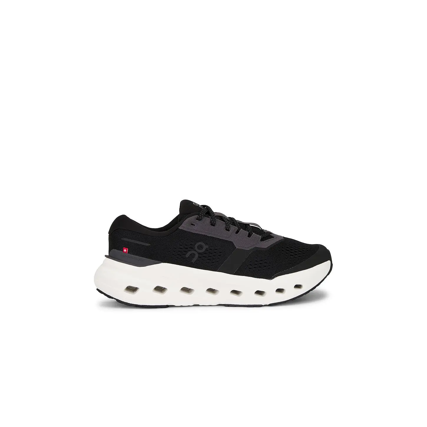 On Cloudrunner 3 in Black & Ivory