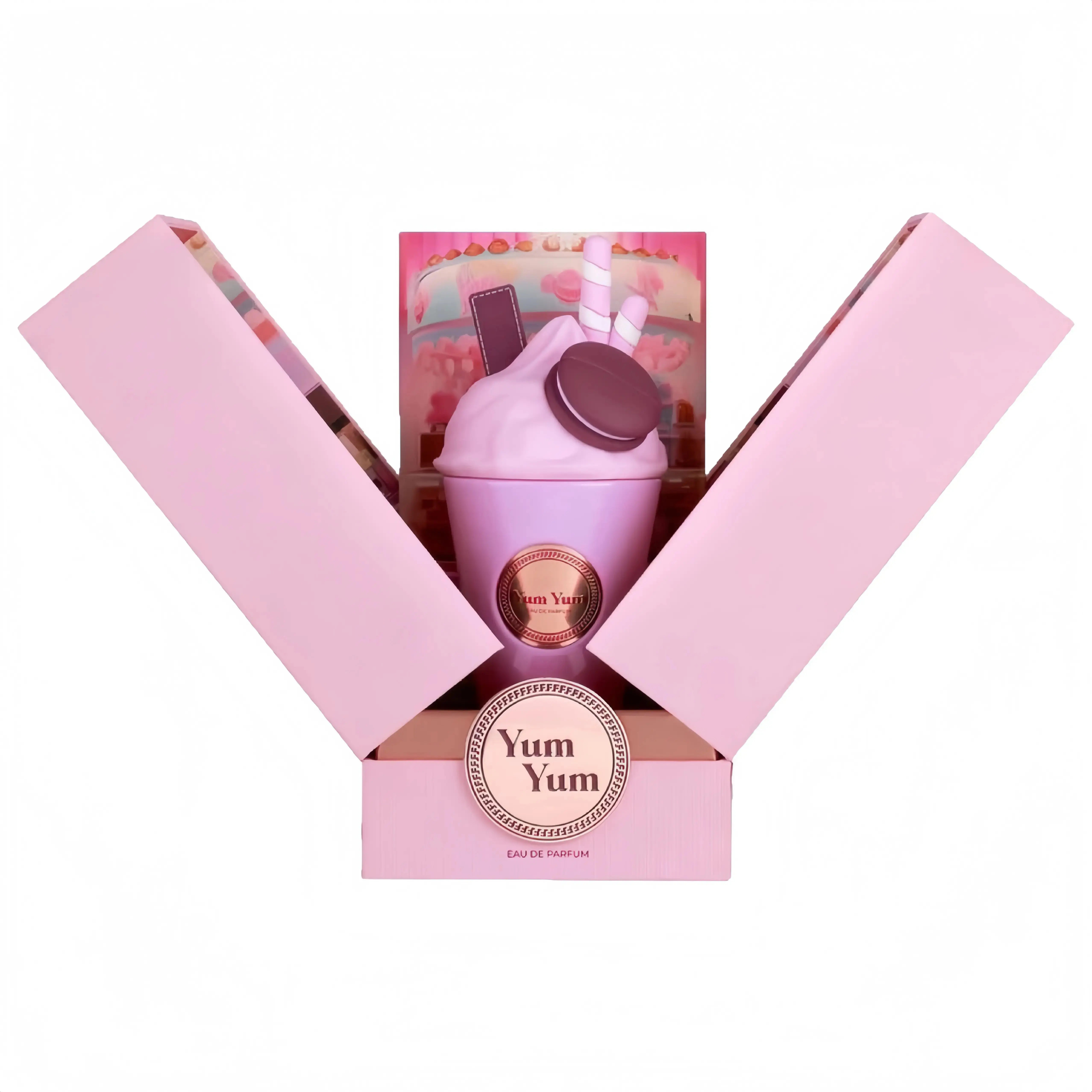 Luxury Yum Yum Eau De Parfum Spray for Women, Long-Lasting Sweet Floral Gourmand Fragrance with Wild Berries & Cherry Notes, 3.4 oz / 100ml, Long Lasting Perfumes, Fruity Floral, 3.4Oz, Everyday Wear, Natural Blend, Fragrances Perfumes, Edp Spray, Perfume