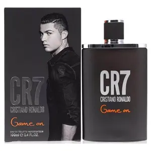 Cristiano Ronaldo CR7 Game On Men's Eau de Toilette (EDT) - 3.4 fl oz, Bold Woody, Citrus Spicy Cardamom Blend, Luxurious Packaged Boxed Fragrance, New in Box, Bold Woody Fragrance, Citrus Spicy Fragrances