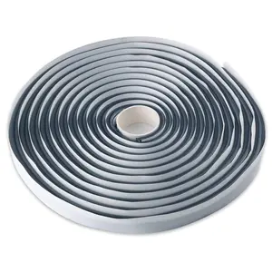 Butyl Sealant Rope Tape Diameter 3/8" x 16.5  Putty Airtight Watertight Sealing Tape for Auto   Headlights Window Door Windshield  Appliance Panels (BSC095)