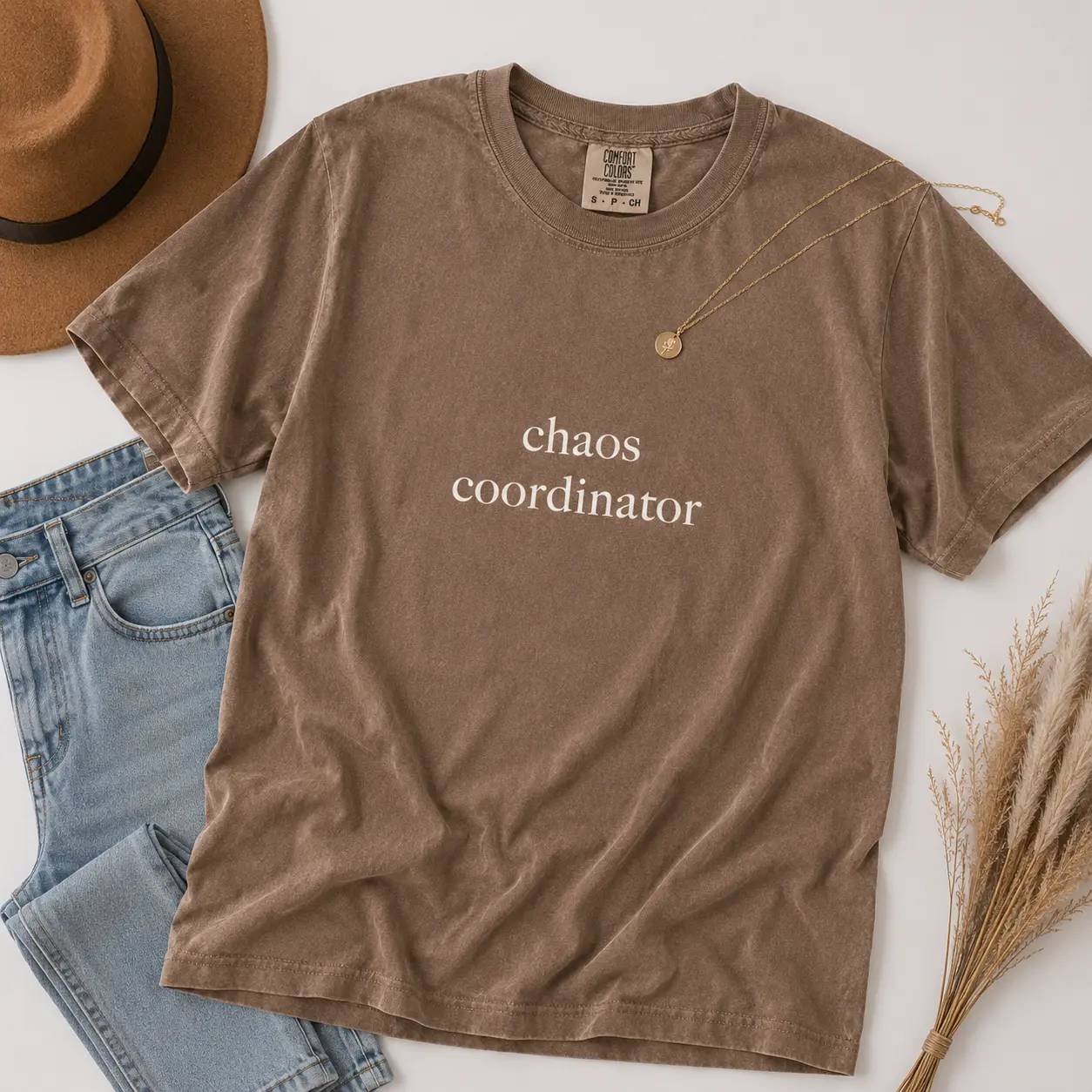 Comfort Colors Chaos Coordinator Shirt, Toddler Tamer Shirt, Tiny Human Herder Shirt, Babysitter Shirt, Teacher Shirt, Funny Mom Shirt
