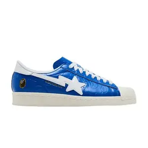 BAPE x adidas Superstar Vintage 'Blue White'
