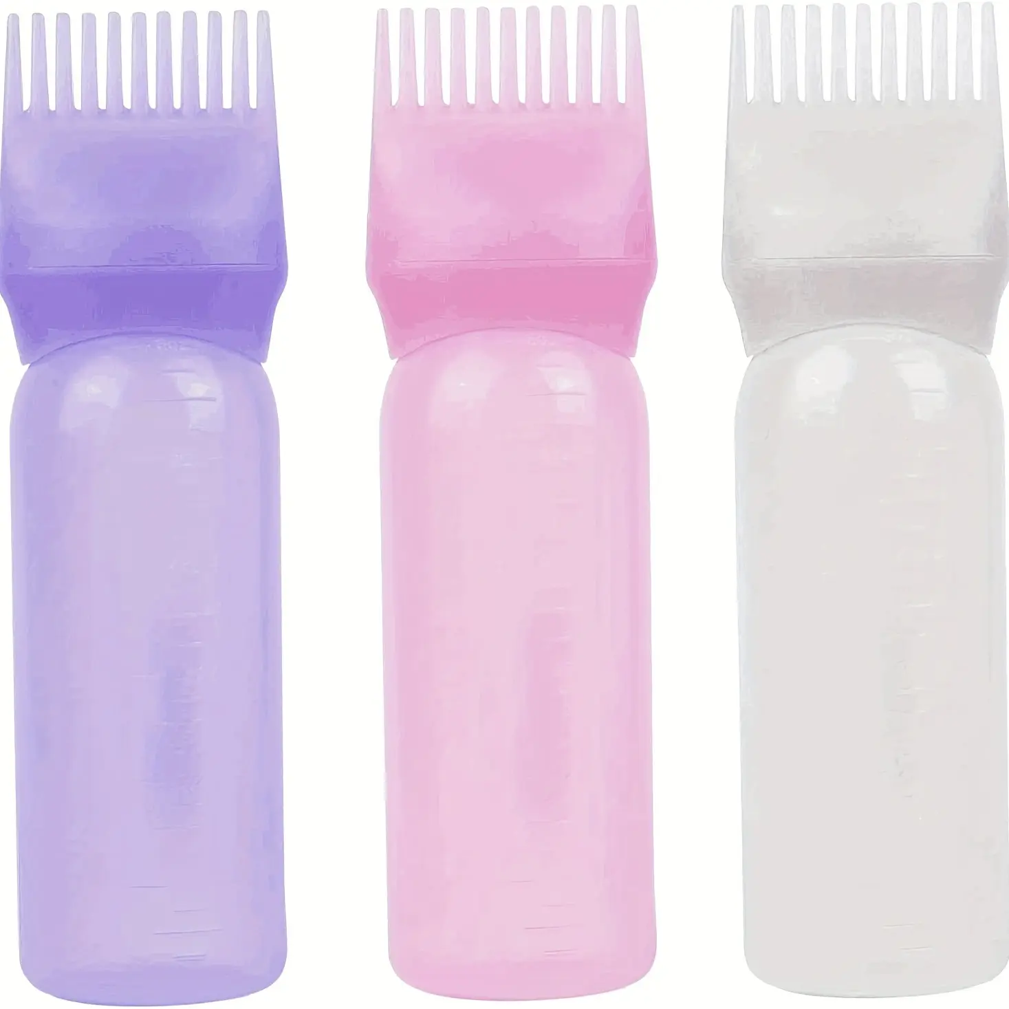 Root Comb Styling Applicator Shampoo Bottle Durable Hair Tools Professional Hair Care Tool For Home Salon Barber Use Hair Salon Equipment