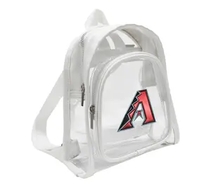 Littlearth MLB 3D Logo Clear Mini Backpack Littlearth MLB 3D Logo Clear Mini Backpack