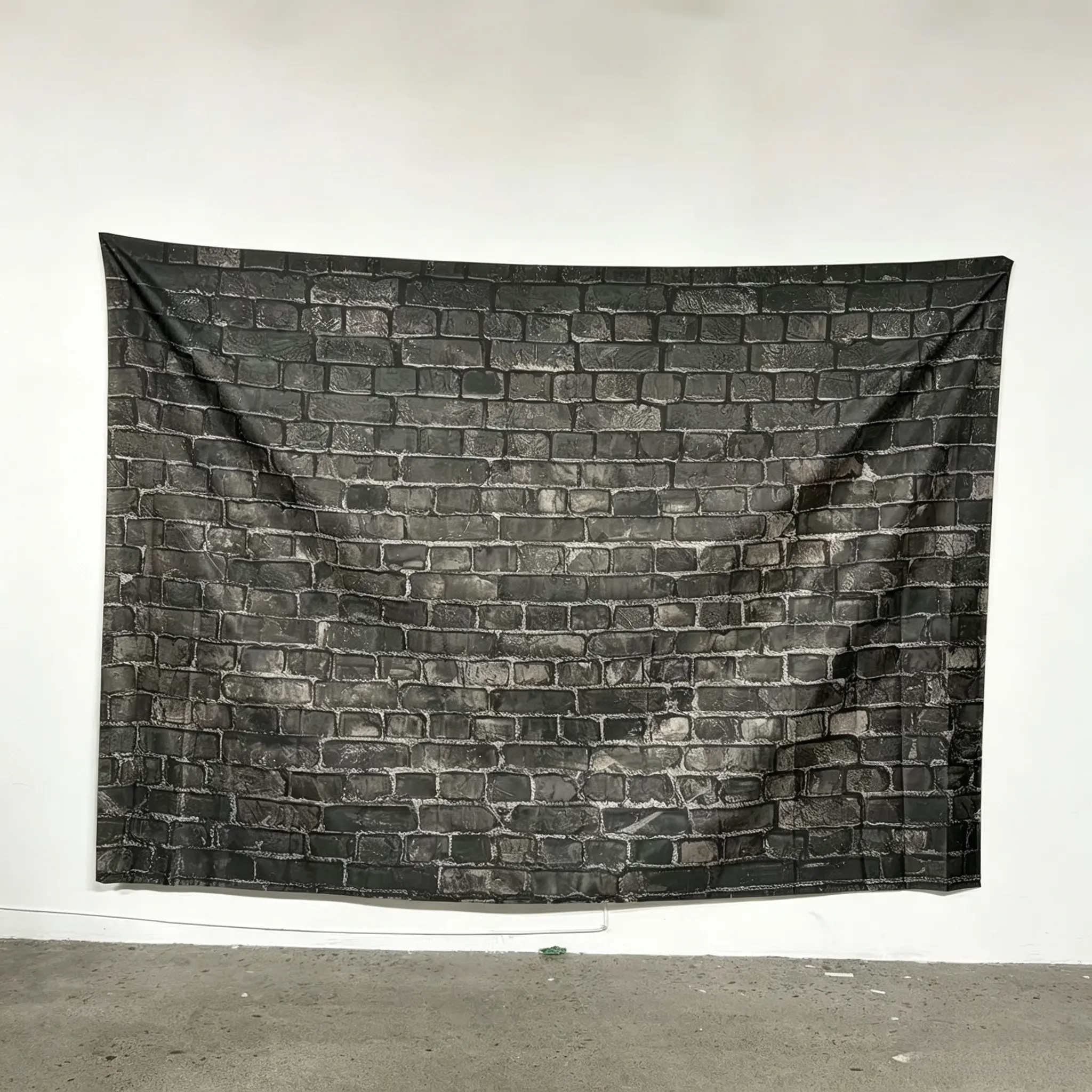 Brick Wall Pattern Backdrop, 1 Count Photography Background Cloth, Photoshoot Backdrop, Photo Backdrops, Wall Decoration Banner, Party Decor Banner, for Home, Festival & Outdoor, Wall Hanging Backdrop