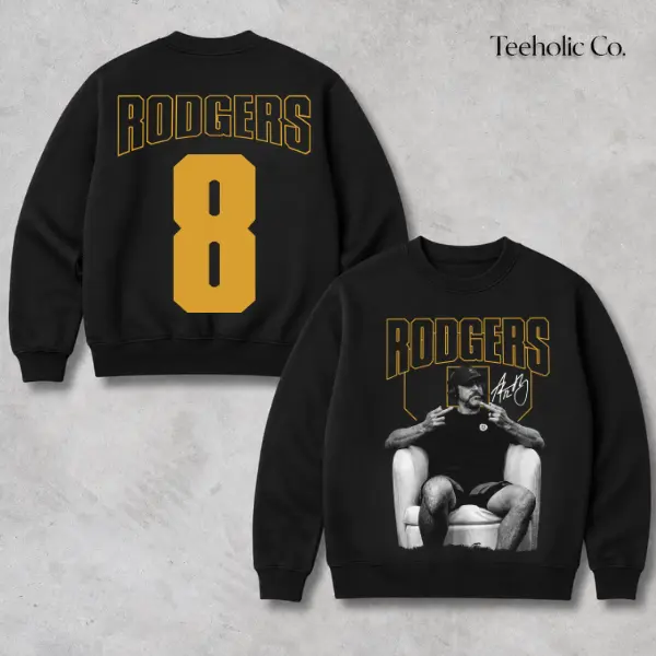 Rodgers Pittburghs Football Sweatshirt, Pittburgh Football merch, Men's clothing clothes merch, Gift For Women, Football Gift Unisex