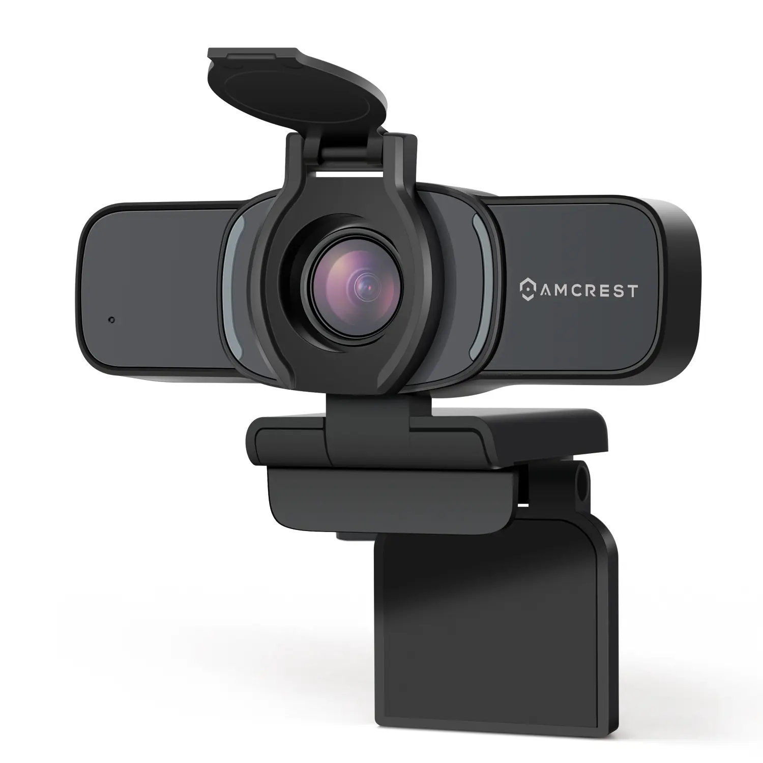 Amcrest 1080P Webcam with Microphone & Privacy Cover, Web Cam USB Camera, Computer HD Streaming Webcam for PC Desktop & Laptop w/Mic, Wide Angle Lens & Large Sensor for Superior Low Light (AWC201-B)