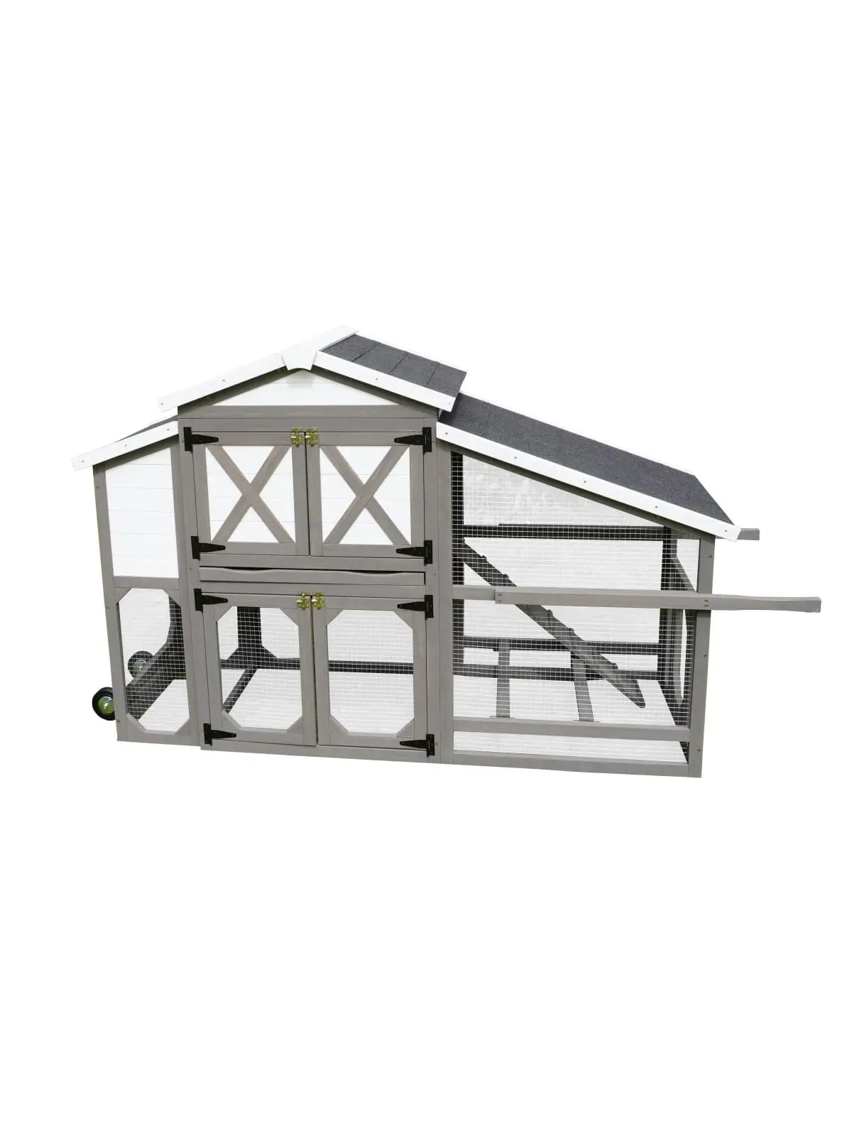 Zoovilla PTH0530010702 Extended Country Style Chicken Coop