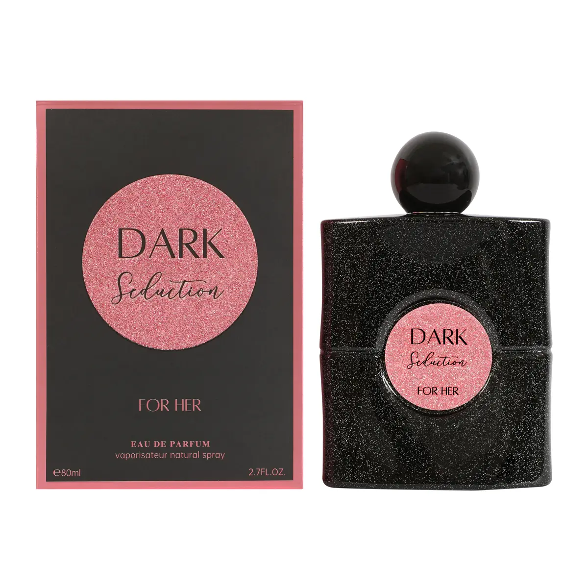 Dark Seduction For Her Eau De Parfum Vaporisateur Natural Spray for Women 80Ml/2.7fl.oz.