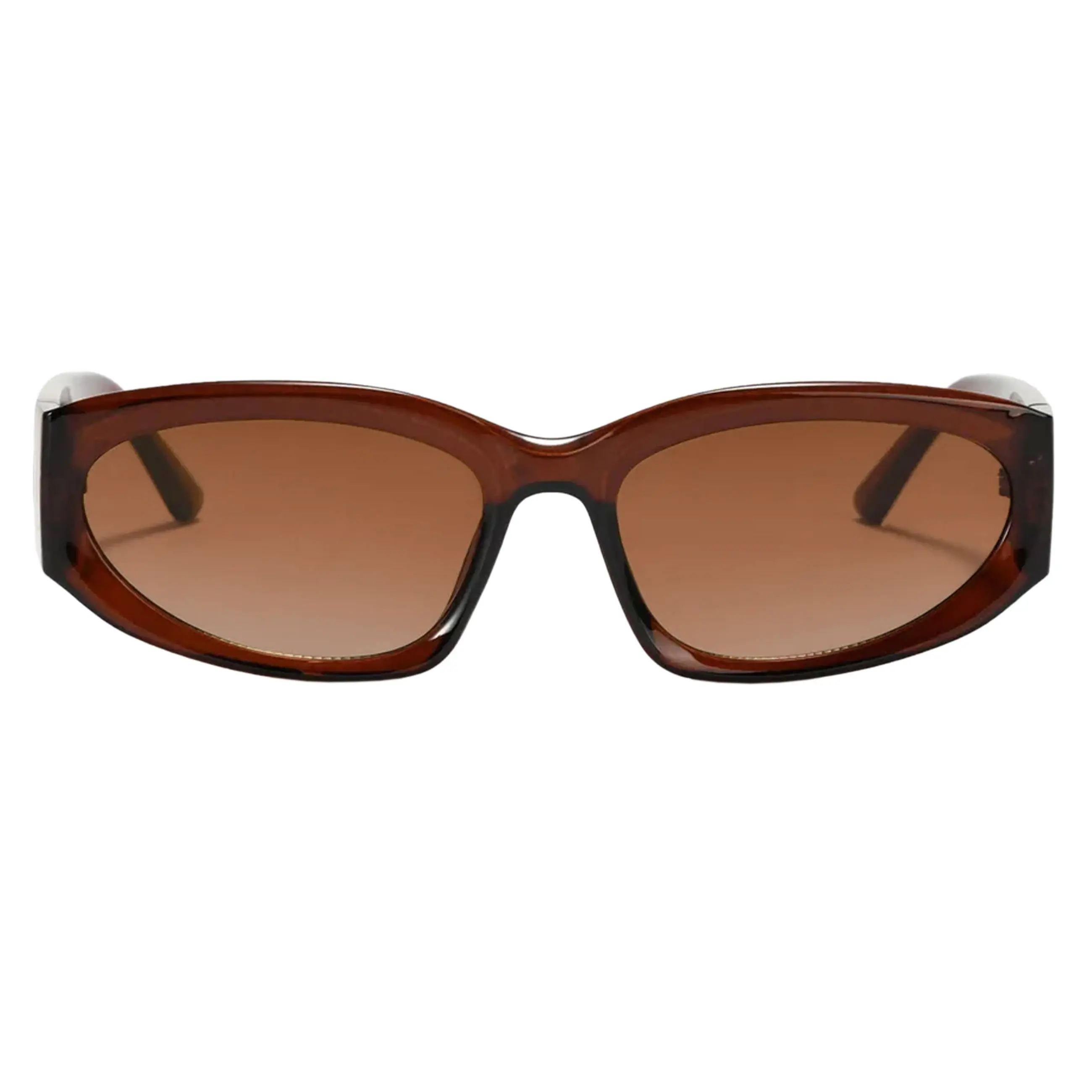 Fifth & Ninth Shea Women's Oval Polarized Sunglasses - Brown