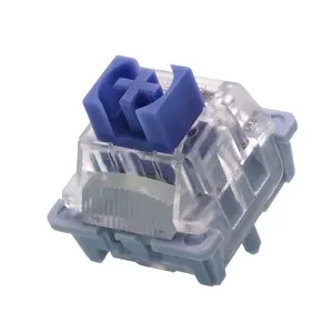 Iris Silent Switch Linear 35g Pre-Lubed 5-Pin Hot-Swap POM Stem Leobog  Switches for MX Mechanical Keyboard