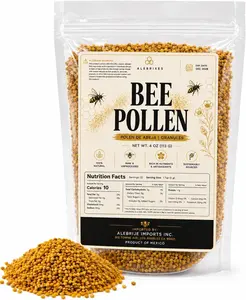 | Pure Bee Pollen 4oz (113g)| 100% Bee Pollen Granules | Polen de Abeja 100% Natural | All Natural