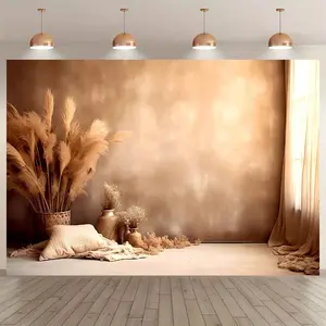 1pc Bohemian Style Photography Backdrop Banner, Wall Hanging Backdrop, Photo Backdrops, Vintage Wall Decor for Birthday Parties, Wedding Decorations, Studio Photography, Home and Outdoor Decor, Party Decorations Banners