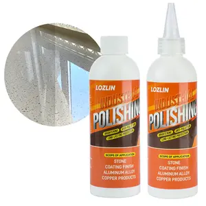 LOZLIN Industrial Polishing Paste - Stainless Steel & Metal Polish for Countertops Furniture Stone Care Renovation Mirror Finish - Household Deep Protect