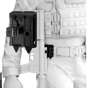 Universal Gun Holster for Ar10, Ak, Ar15, M4,M16, Left Right Tactical Plate, Airsoft Pouch,Hunting Accessory, Tactical Gear, Guide Rail