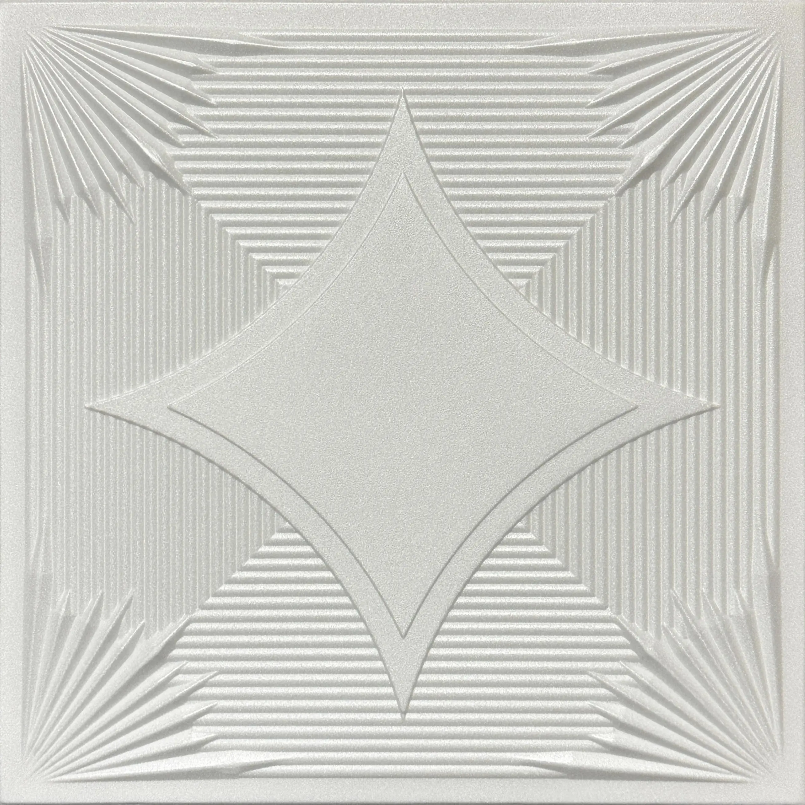 R14 Glue Up Styrofoam 20x20 Ceiling Tile (Pack of 8)