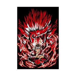 Itachi Uchiha Anime Poster, Manga Poster, Poster Print, Wall Art Decor, Gift for Her Him, No Frame, Free-Shipping