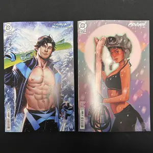 DC Comics Festive 'Sweater Weather' Covers Nightwing #134 Catwoman #83 Variant Collectable Item
