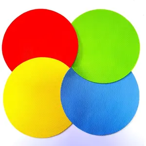 4-Pack Non-Slip Rubber Jar Opener, Multi-Function Bottle Gripper Pads for Kitchen Utensils, Four-Pack