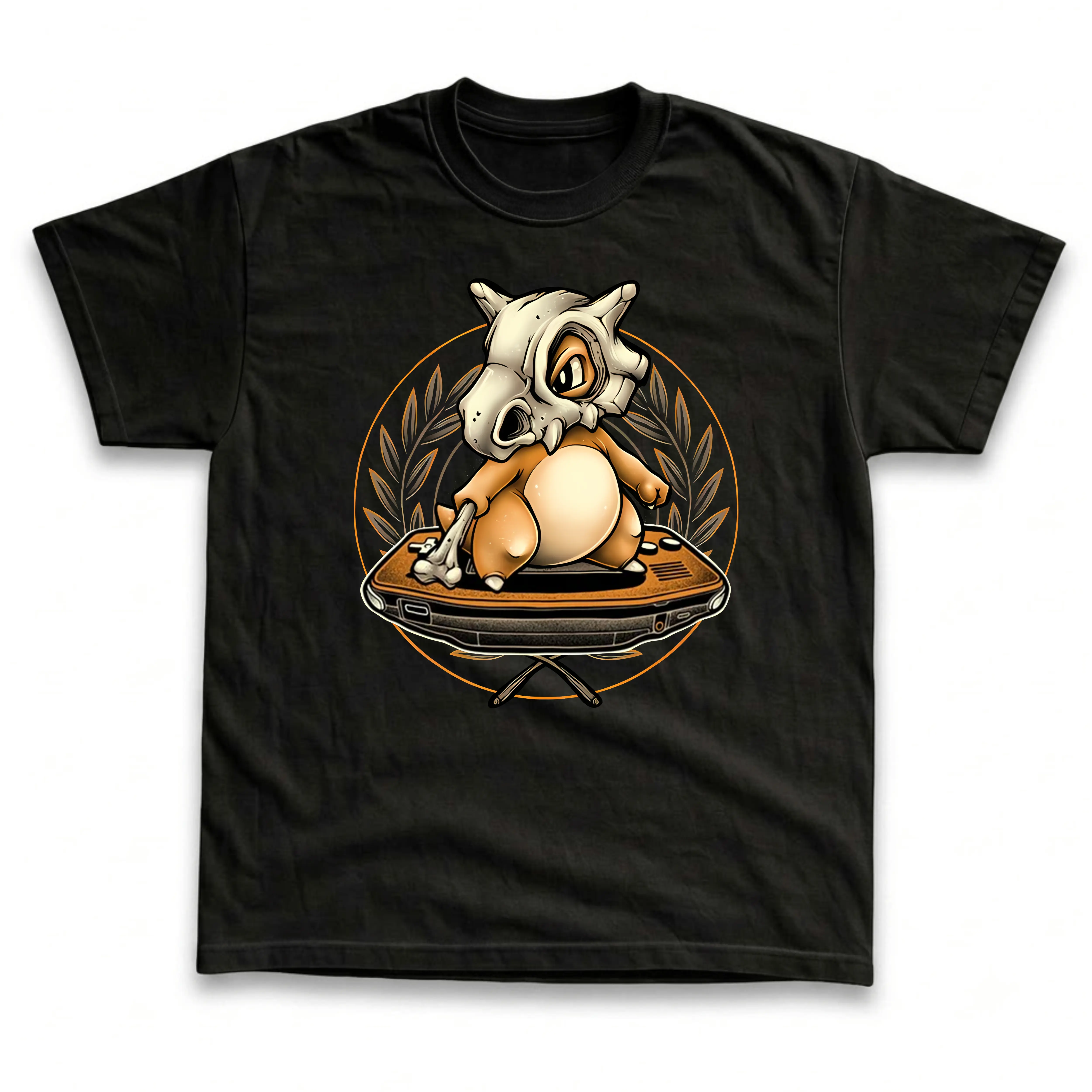 Men's and Women's T-Shirt, Vintage Gamer Cubonee Graphic Tee, Pokebon T-Shirt, Unisex Gift Manga Anime Tee, Gothic Grunge Y2K Emo Scene Amity Affliction Style Clothes Menswear Womenswear Streetwear