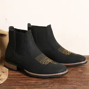 Trendy Embroidered Denim High-Top Boots for Women Comfortable Non-Slip Riding & Motorcycle Boots Ideal for Outdoor Activities Fashionable Versatile Walking Shoes