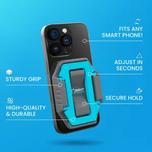 The SightStand - The Magnetic, Foldable Phone Stand and Snap Grip to Scroll, Watch, Read and Magnify!
