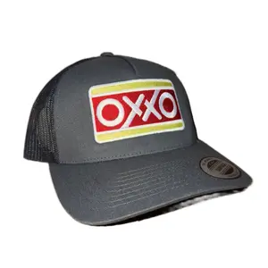 Gray 5-Panel Baseball Trucker Hat, Mid-Profile Casual Cap with Curved Brim, Adjustable and Lightweight for Daily Wear, Casual Hat, 5 Panels