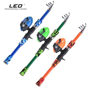 165cm Telescopic Baitcasting Rod – Kids Fishing Pole, Cross‑border Fishing Gear