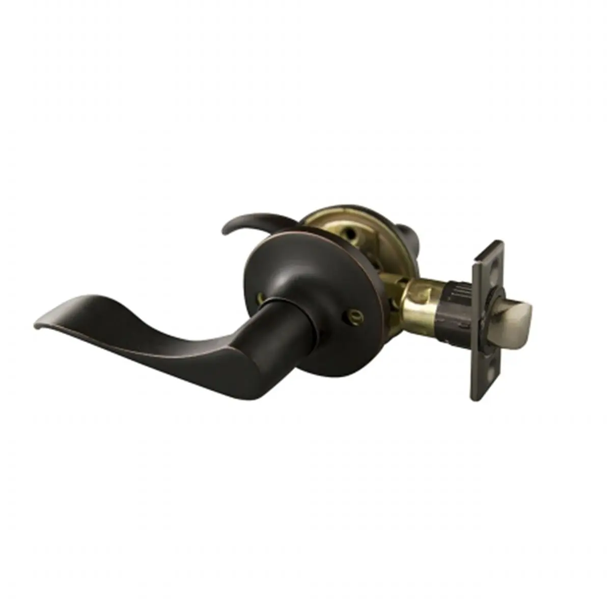 Design House  Stratford 6 Way Latch Passage Door Knob- Oil Rubbed Bronze