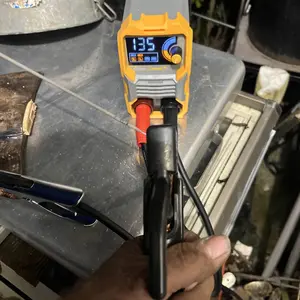 Puwu 110V 135A Rod Welder Digital Welder with Overheat Protection, Electrodes, Digital Screen, Quick Connectors, and Hot Start - Mini MMA Arc Welder, Portable Welding Machine, welding machines