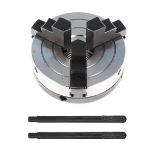 Selfcentering Lathe Chuck 3 Jaw Wood Lathe Chuck With 1×8Tpi Thread 3"