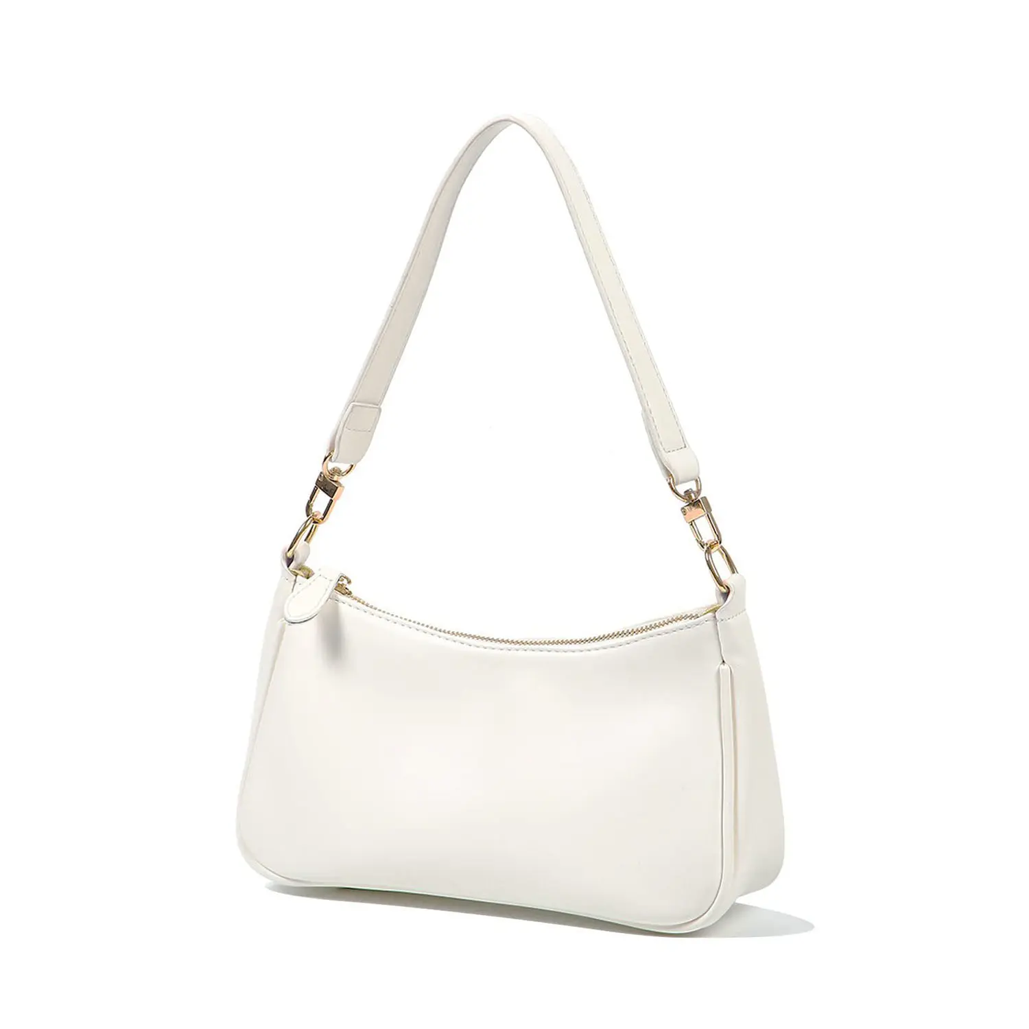 Handbag Shoulder Bag with Detachable Straps & Zipper Closure, Crossbody Wallet Handbag, Versatile Fashion Accessory