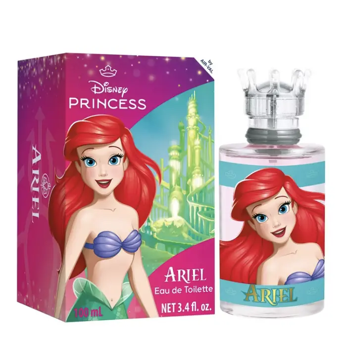 Disney Princess Ariel EDT for Girls 3.4 fl oz 100ml (NO CELLOPHANE)
