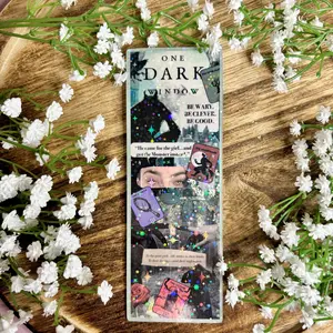 One Dark Window Collage Bookmark