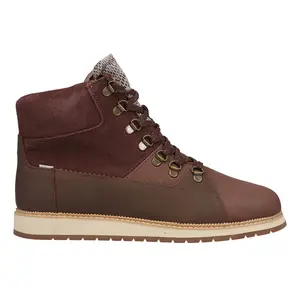 TOMS Womens Mesa Lace Up Casual Boots Ankle - Brown