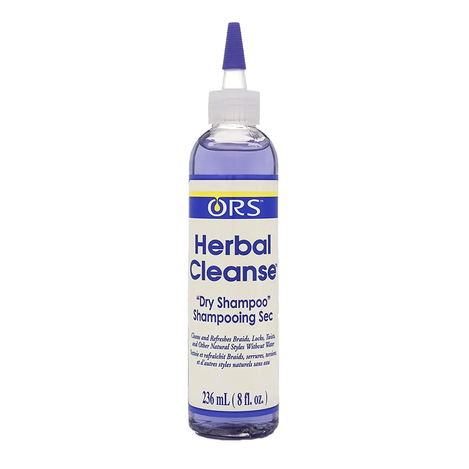 Organic Root Stimulator Herbal Cleanse Dry Shampoo - Plant Extracts Shampoo with Lavender Oil, Natural Extracts, Alcohol-Infused, Lightweight Unisex Haircare, Refreshes Hair & Scalp, 8 oz/236 ml, Lightweight Haircare, Contains Alcohol, Cleanser, Spray On,