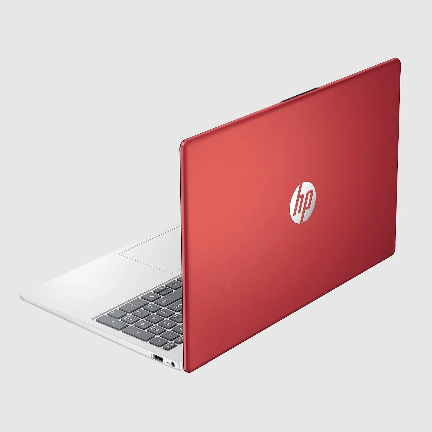 HP 15.6" HD Anti-Glare Everyday Laptop, Intel N200 Pentium Processor, 4GB DDR4 RAM, 128GB PCIe SSD, 1 Year Office 365, Intel UHD Graphics, Wi-Fi 6, Windows 11, Scarlet Red