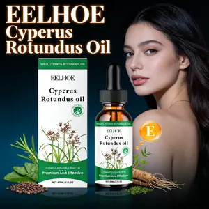 EELHOE Cyperus Rotundus Oil - Jojoba & Rosemary Lightweight Moisturizing Hair Growth Inhibitor Oil