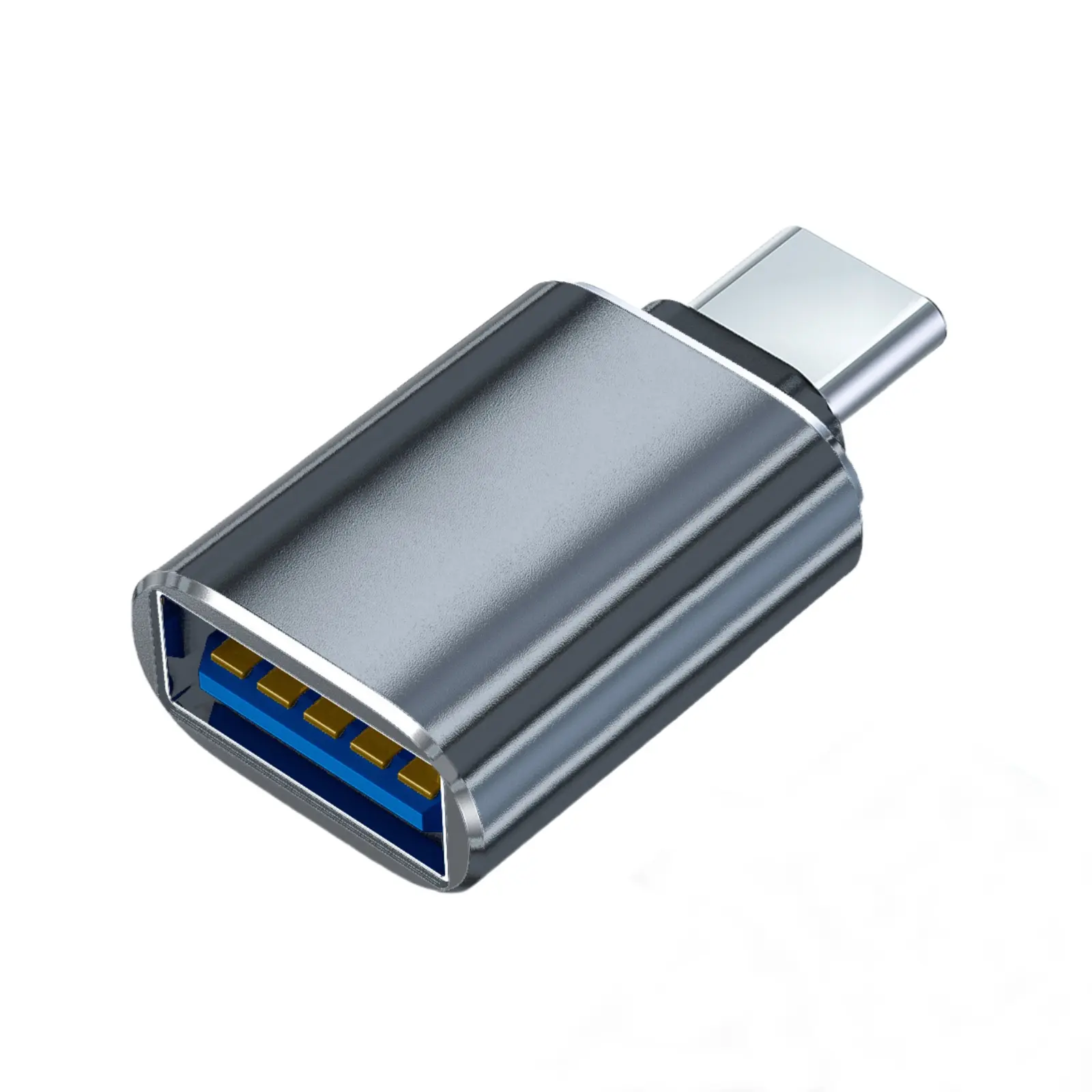 OTG adapter TypeC to USB3.0 adapter suitable for Apple, Huawei, Xiaomi, and other Android and IOS system mobile phone converters to expand memory USB External Memory USB Storage OTG