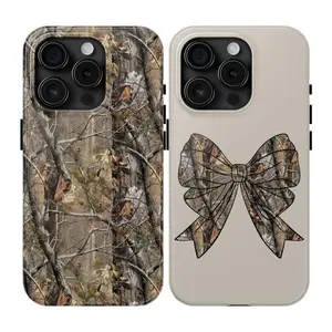 Realtree Camouflage Matching Phone Cases for Bf & Gf, Durable Impact Resistant, Finish, UV Protection, Perfect for Holiday Gifts