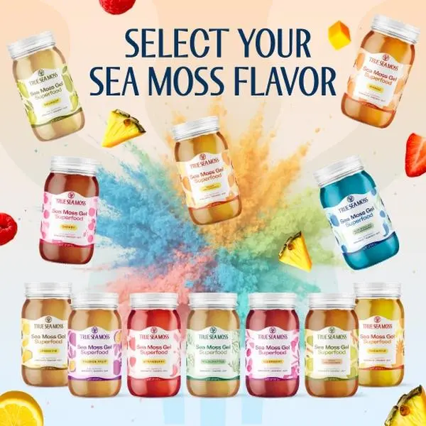 True Sea Moss Irish Sea Moss Gel | Variety Pack – Rich in Essential Minerals & Vitamins – supports overall vitality