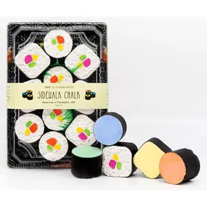 Sushi Roll Handmade Sidewalk Chalk