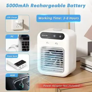 Cooling Circulation Fan for Effective Airflow, Energy Efficient Design for Home & Office Use, Quiet Operation for Comfortable Environment, USB Rechargeable Fan